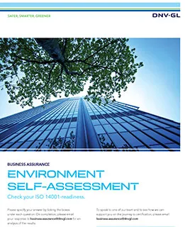 ISO 14001: 2015 - самооценка