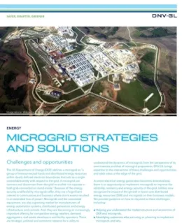 Microgrid strategies and solutions brochure
