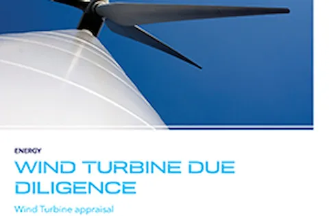Onshore wind due diligence