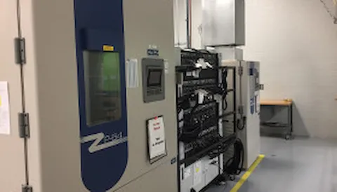 Pruebas de almacenamiento de energía en BEST Test y Commercialization Center