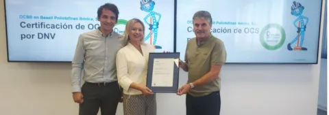 OCS certificate to LyondellBasell releasement