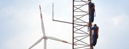 Mediciones de carga para aerogeneradores