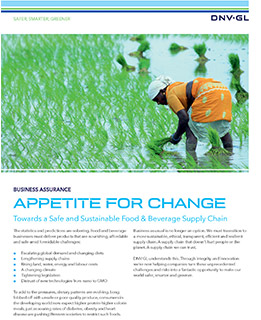 Hacia una cadena de suministro de alimentos segura y sostenible