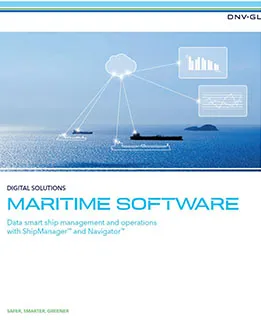 Maritime software brochure